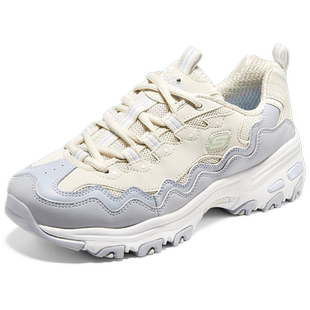 斯凯奇贝壳熊|DLITES秋冬女熊猫鞋休闲运动鞋潮流款时尚机甲鞋