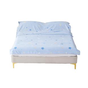 水星家纺全棉睡袋婴幼儿A类抑菌被套床单隔脏出差旅行便携式套件