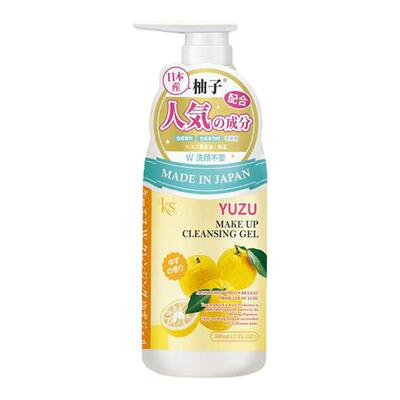 日本直邮KS珂爱诗柚子卸妆洁面啫喱180/500ml洗卸养合一正品