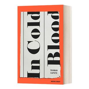 英文原版 In Cold Blood Modern Library 冷血 Truman Capote杜鲁门·卡波特 精装兰登书屋现代图书馆 英文版 进口英语原版书籍