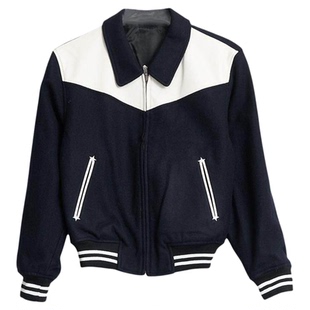 Pushbutton 秋冬款女士撞色拼接双面夹克外套银泰百货精品 301596