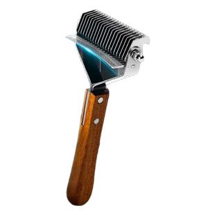 狗毛梳子开结梳长毛猫专用猫咪宠物耙梳神器大型犬金毛猫毛清理器