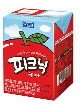 苹果汁韩国果汁饮料每日整箱0脂