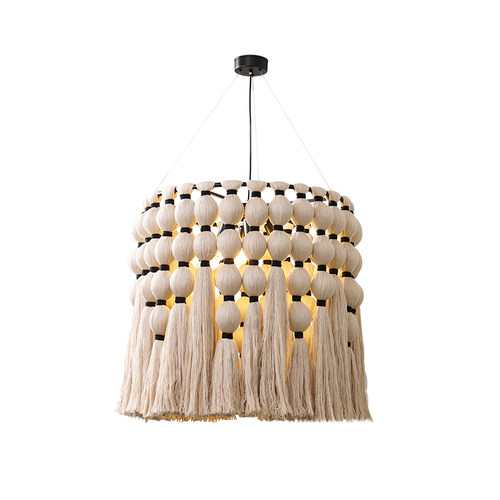 凯乔 法式客厅吊灯 波西米亚中古流苏灯餐厅卧室复古民宿服装店