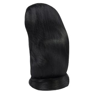 欣怡古装假发发髻侠女丸子头新款书生高温丝扶摇复古风黑色垫发包