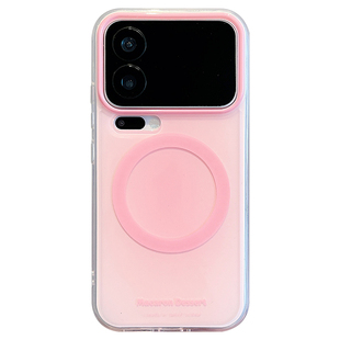 适用小米17promax手机壳简约ins马卡龙晕染xiaomi15情侣新款14pro双层防摔mate70/60pro+磁吸p80/70pro保护套