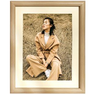 照片6寸相框空框摆台挂墙高级感六7七8八10十相片相册框架a4玻璃