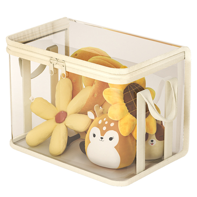 索白超大容量高颜值娃娃收纳袋