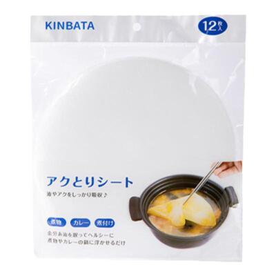 kinbata日本煲汤熬汤薄膜吸油纸