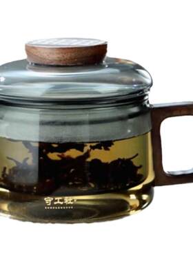 全度高硼硅耐高温办公室玻璃茶杯