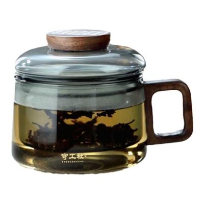 全度高硼硅耐高温办公室玻璃茶杯