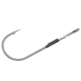 言饵直柄障碍钩路亚专用鲈鱼鳜鱼T尾软饵卡罗德州自由钓组防挂