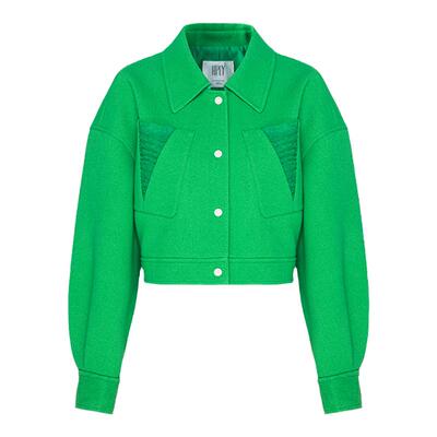 【商场同款】HPLY荷比俪新款毛呢休闲夹克外套HYD36520269