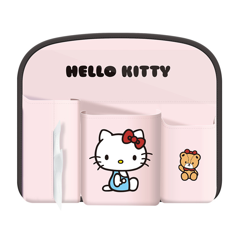 kitty汽车椅背收纳袋车座椅置物
