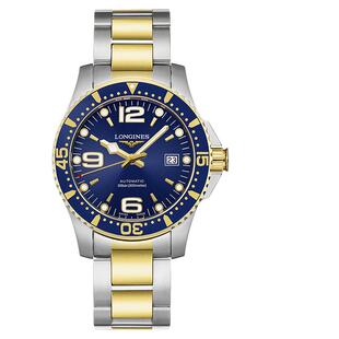 Longines浪琴 官方旗舰康卡斯潜水系列男士机械表瑞士手表男腕表