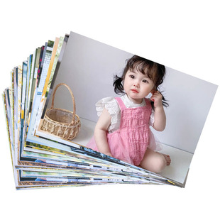 幼儿园照片贴纸打印成长手册带背胶可粘贴纪念册冲洗做相册毕业