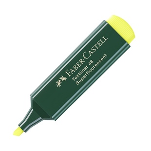 辉柏嘉荧光笔6色无味荧光标记笔学生用记号笔彩色粗划重点背书神器儿童笔记复习笔