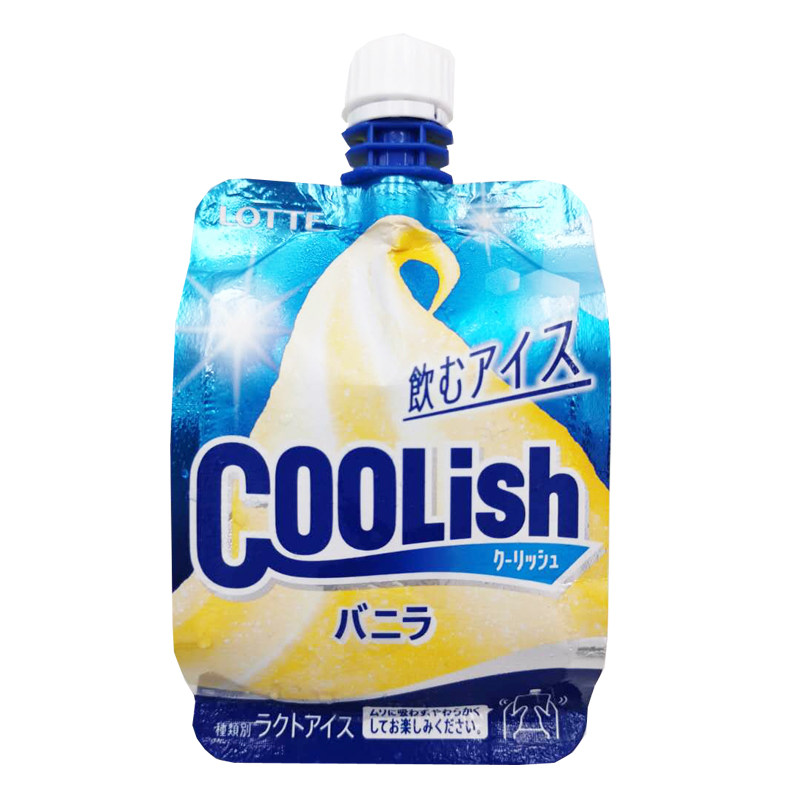 日本进口香草巧克力咖啡味冰激凌