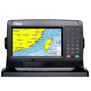 海图机新诺7寸船用GPS北斗双定位卫星导航仪XF-607航海卫导PM0110