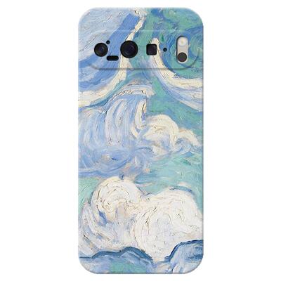 抽象涂抹适用谷歌Pixel10手机壳9pro/8/7/6A文艺油画XL低调简约男生商务女款耐脏软