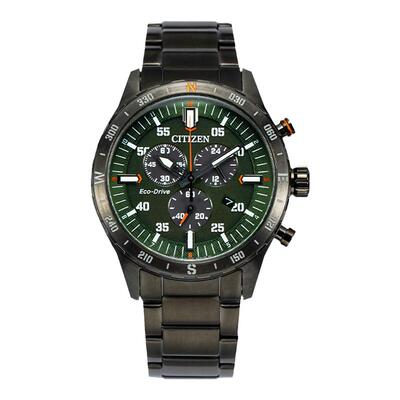 西铁城商务光动能手表