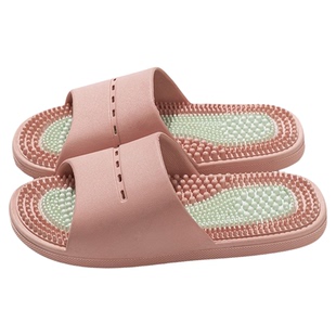 足底按摩拖鞋女夏季家居室内浴室洗澡防滑防臭足疗保健养生鞋男士