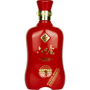 山西祁县六曲香红色典藏2015年产礼盒装清香白酒柔和40度500ml