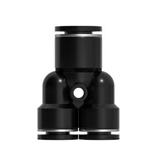 气管快速接头三通快插转气动接pu气泵空压机10软管4气8高压3快6mm