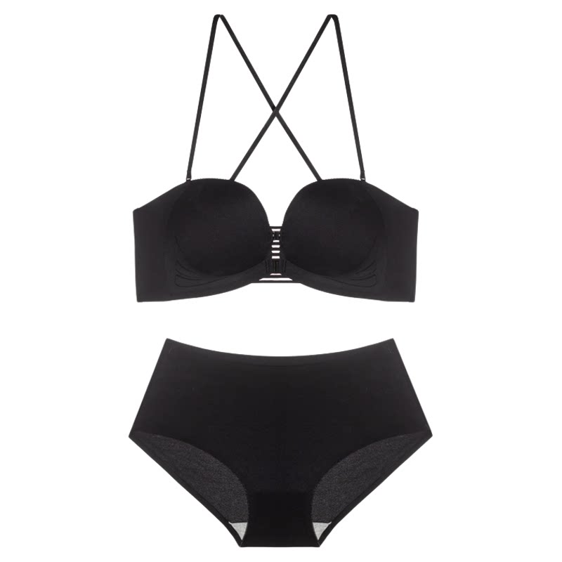 维多利亚多培尔前扣内衣女性感小胸聚拢显大美背收副乳舒适文胸罩