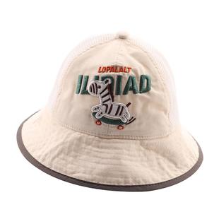 婴儿帽子夏季超萌幼儿男童防晒渔夫帽夏天薄款小孩宝宝遮阳太阳帽