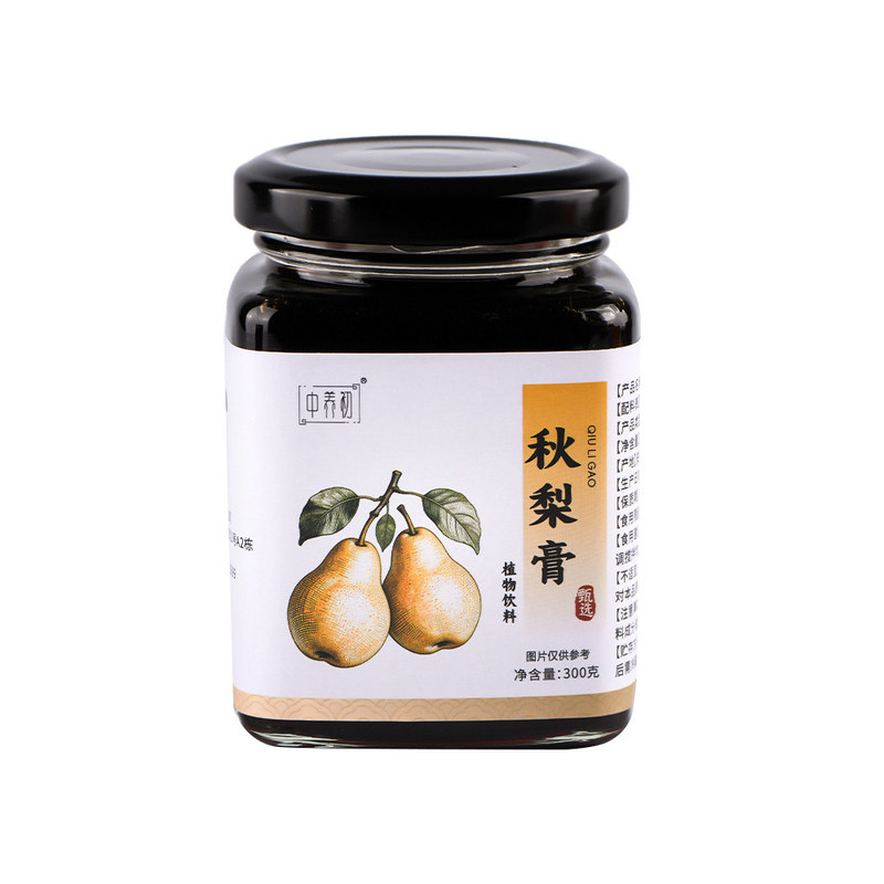 秋梨膏瓶装即食膏滋玻璃瓶养生膏