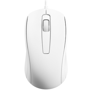 BOW 有线鼠标静音人体工学男女便携无声笔记本台式机电脑办公专用