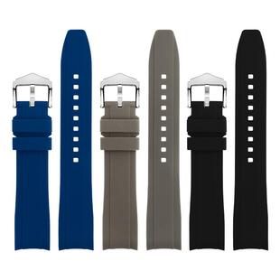 硅胶表带适配omega欧米茄swatch斯沃琪联名星球系列手表20mm配件