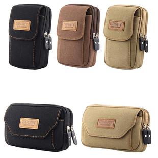 手机挂腰包穿皮带腰挂式手机保护套袋老人机国产机挂腰皮套厂家