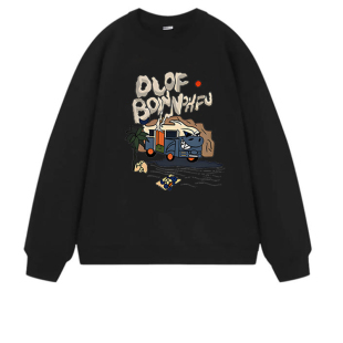 赵丽颖明星同款圆领卫衣女2026春季新款宽松慵懒风减龄外套上衣