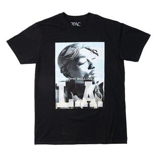 正版Tupac 2PAC图派克vintage说唱嘻哈摇滚乐队短袖T恤a 官方现行