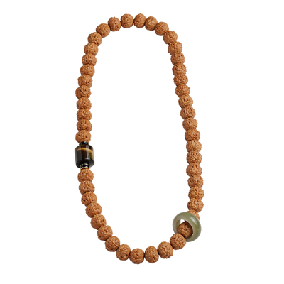 原籽金刚菩提子手串尼泊尔金蟾纹