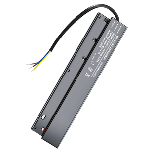 中山明纬磁吸轨道电源220转48V100W200W高端一体暗装无主灯变压器