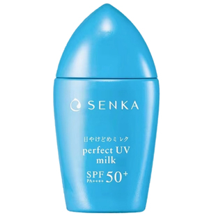 日本senka珊珂专科防晒女小蓝瓶防晒霜乳液防紫外线控油清爽不腻