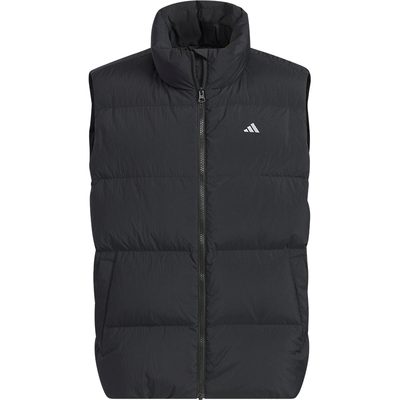 Adidas/阿迪达斯正品新款男士保暖立领鸭绒羽绒马甲JC6822