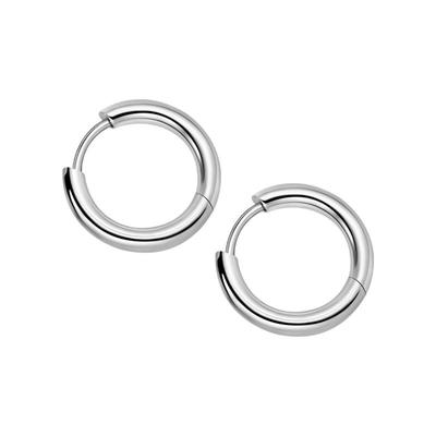 医用钛钢耳圈养耳洞耳环素圈耳钉