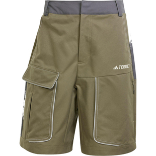 Adidas/阿迪达斯官方正品TERREX男士多口袋户外宽松短裤JD3487