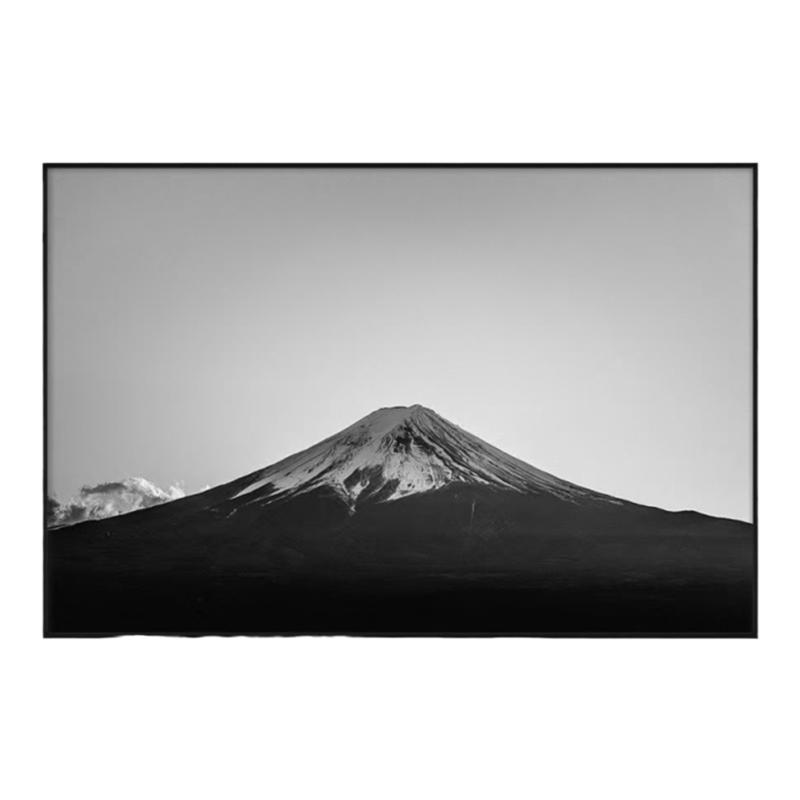 工业风富士山装饰画挂画客厅卧室
