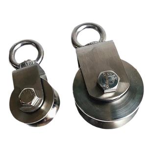 吊轮304不锈钢V型U型H工型轨道轮轴承移门脚轮起重动大小滑轮201