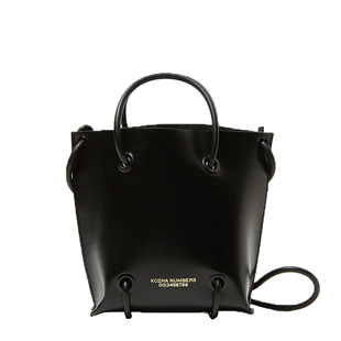 小众设计美国Kozha Numbers 极简牛皮水桶包托特包 手提 单肩小包