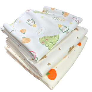 喵爸喵妈防滑三层宝宝隔尿垫防水布料透气可洗护理垫经期婴儿面料