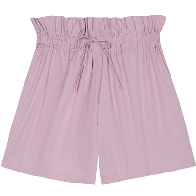 【春夏新品】JIL SANDER+新品女士棉质系带休闲短裤