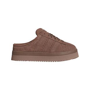 面包鞋CAMPUS 00s加绒厚底拖鞋半拖休闲鞋女adidas阿迪达斯三叶草