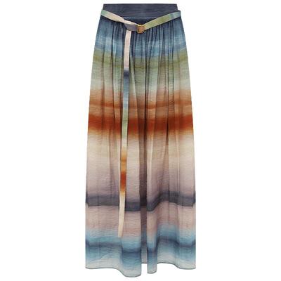 COCOBELLA重工压褶半身裙