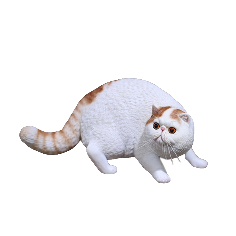 加菲猫摆件宠物猫猫模型短毛猫